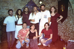 Con Julio, Roberto y Andrea en La Campana de los Perdidos 2003