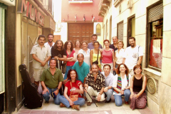 2003 Con los Coplanacu en la puerta de Casa Lac