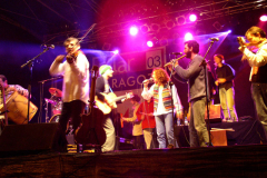 2003 Fiestas del Pilar con Peteco y Demi
