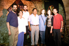 Con Florindo y Olivia en La Campana de los Perdidos 2005