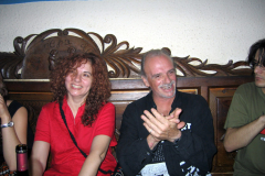 Con Raúl Carnota, su grupo y amigos 2005