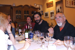 Cenando con Jorge, Olivier, Rob y Moisés 2006