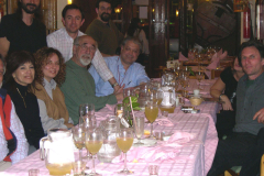 Cenando con Los Incas en El Mangrullo 2006