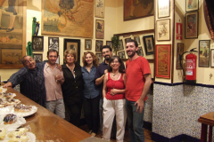 2006 De tapas en Los Vitorinos con Jaime y Elba