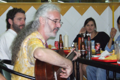Guitarreando con Gustavo Patiño en Jaén 2006