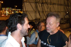 2008 Charlando con León Gieco en la EXPOZARAGOZA'2008
